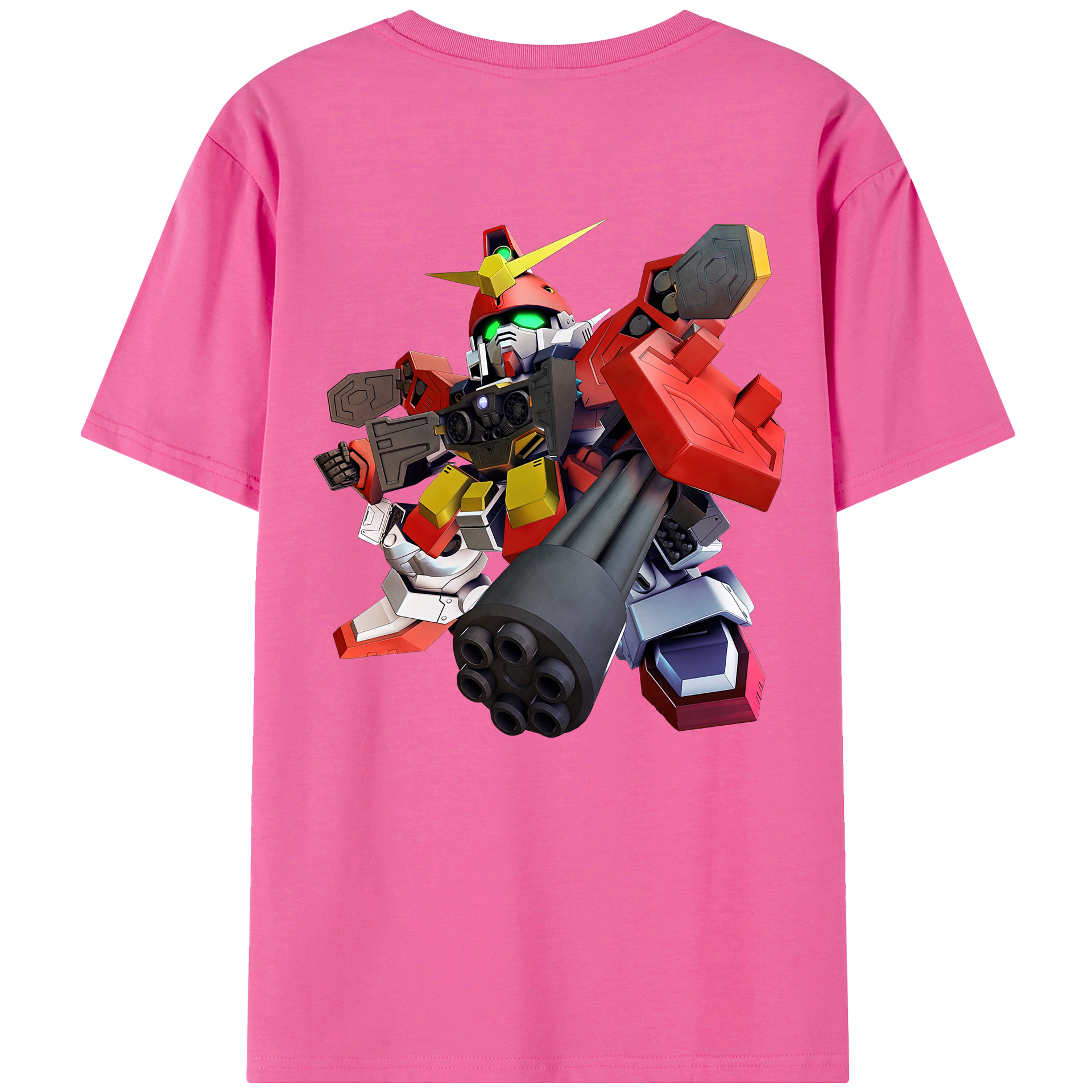 （画像用） 機動戦士ガンダム Mobile Suit Gundam レディース半袖Tシャツ(バックプリント)